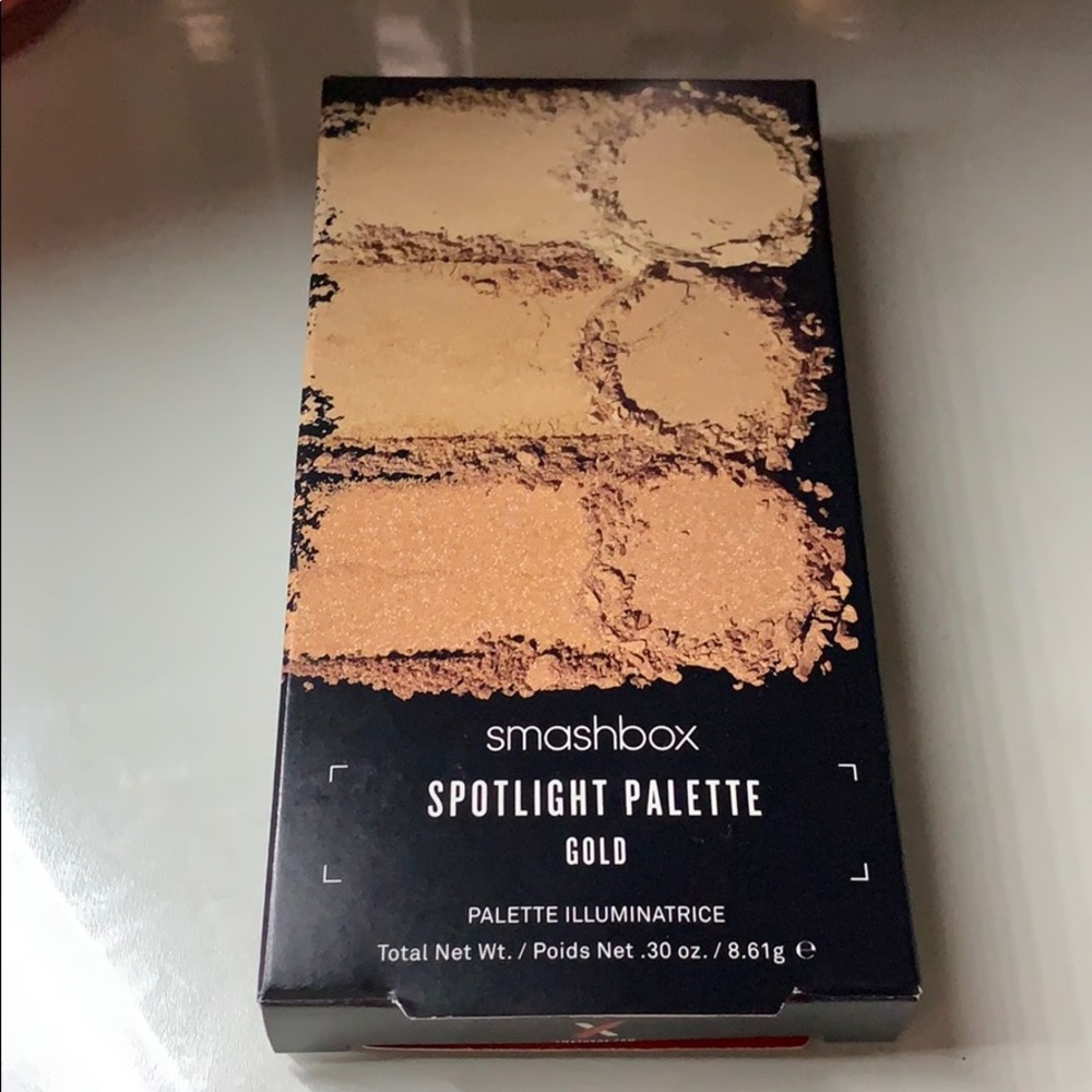 Smashbox spotlight palette: gold